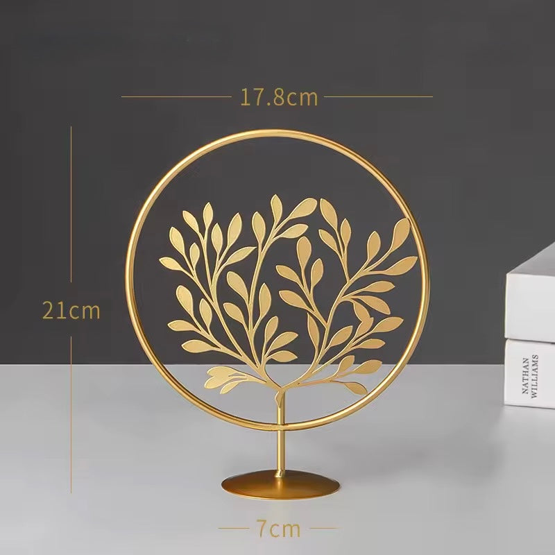 Gold Decoration with stand