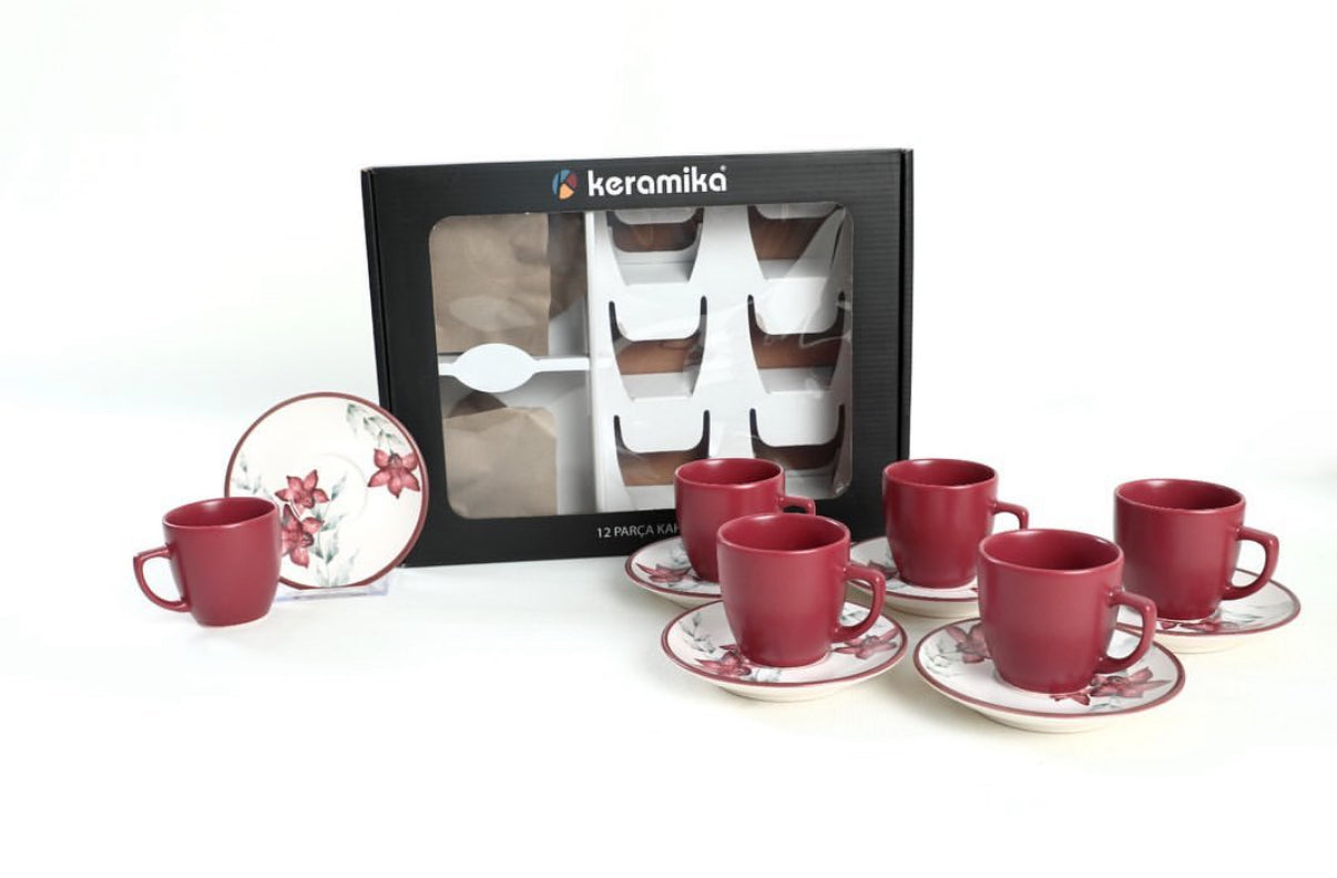 Keramika coffee cup 6 sets