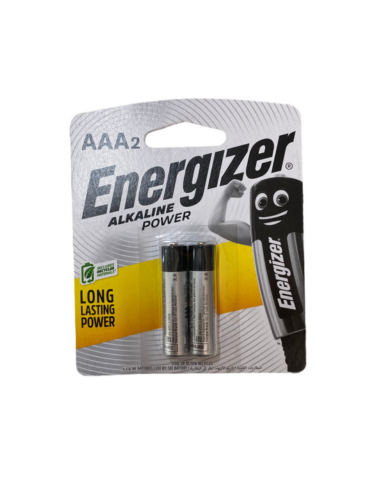 Energizer Alkaline Power Batteries 3A BP2