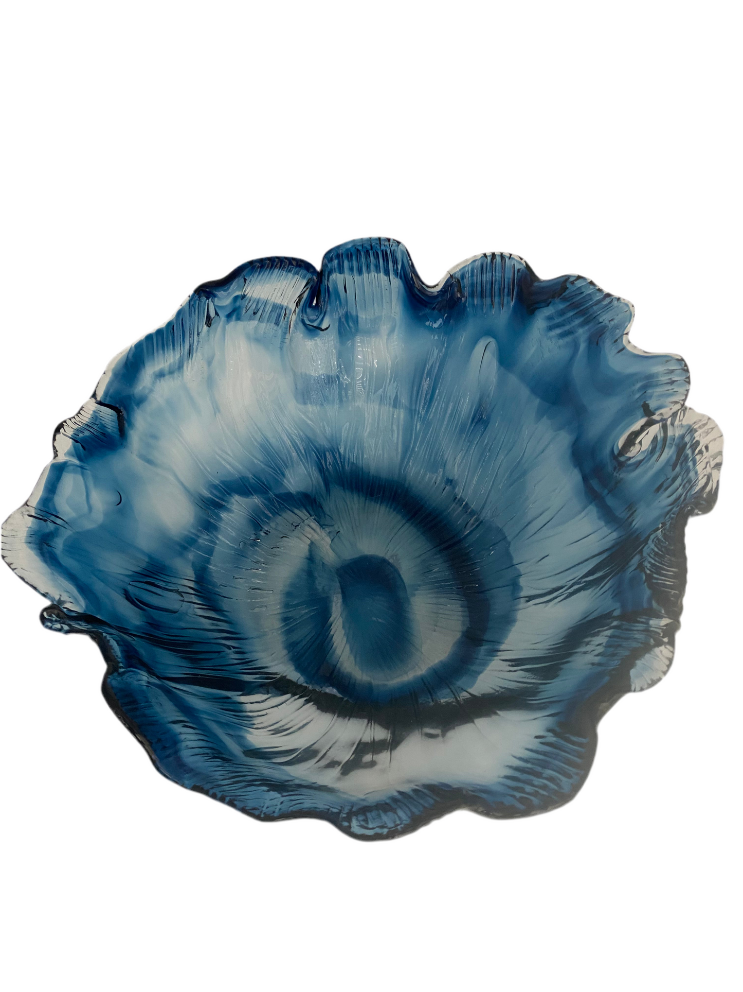 Blue Glass Bowl