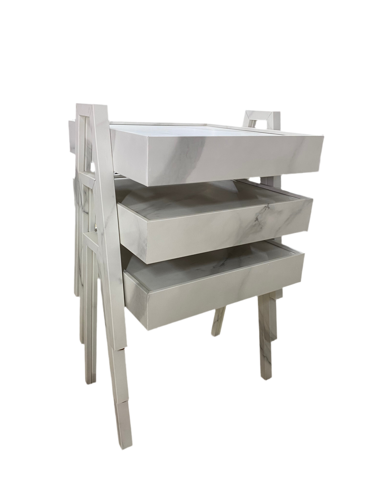 Set 3 Pcs Squared Stackable Tables