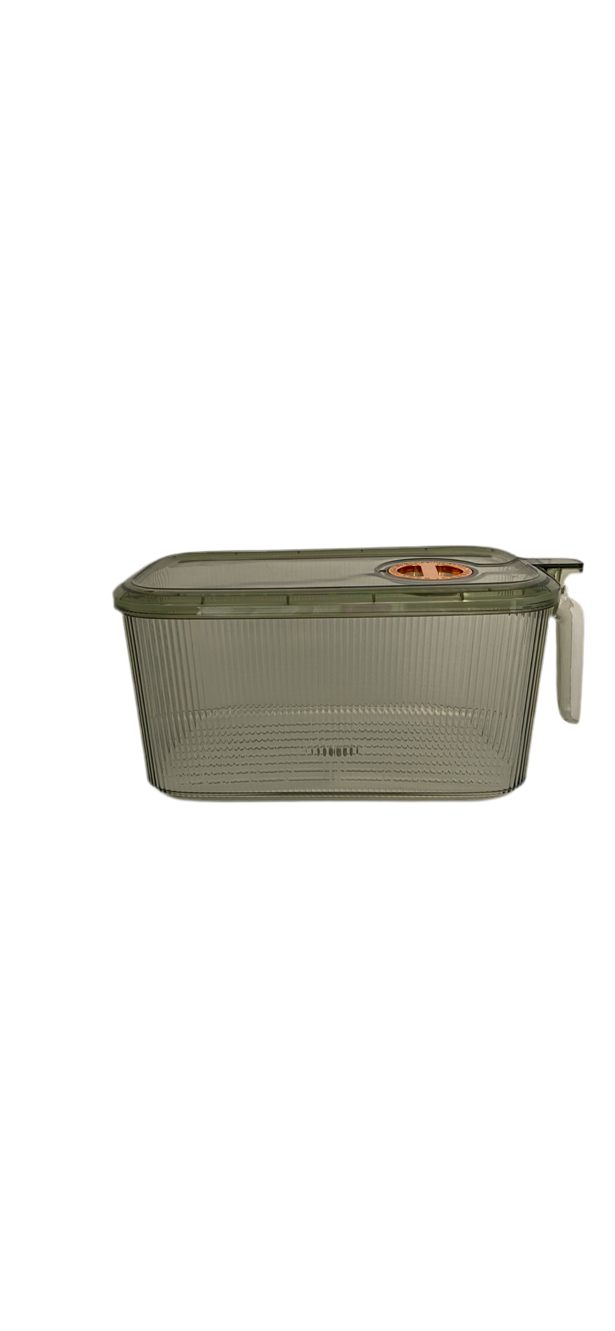 Transparent Acrylic Rectangular Fridge Food container