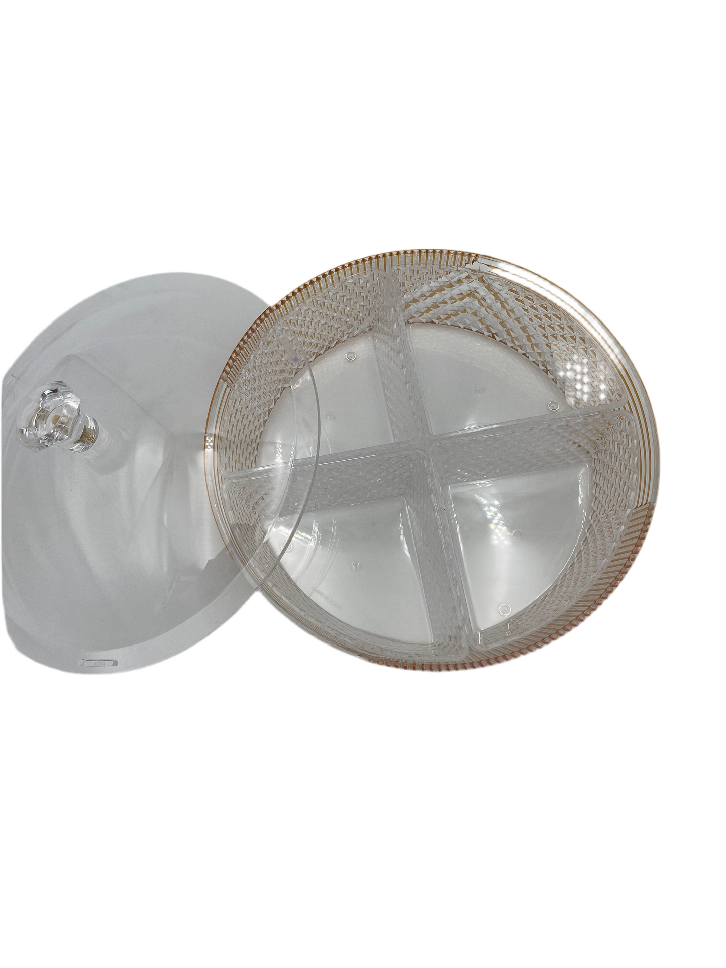 Multi-Function Round Transparent Acrylic Candy Box