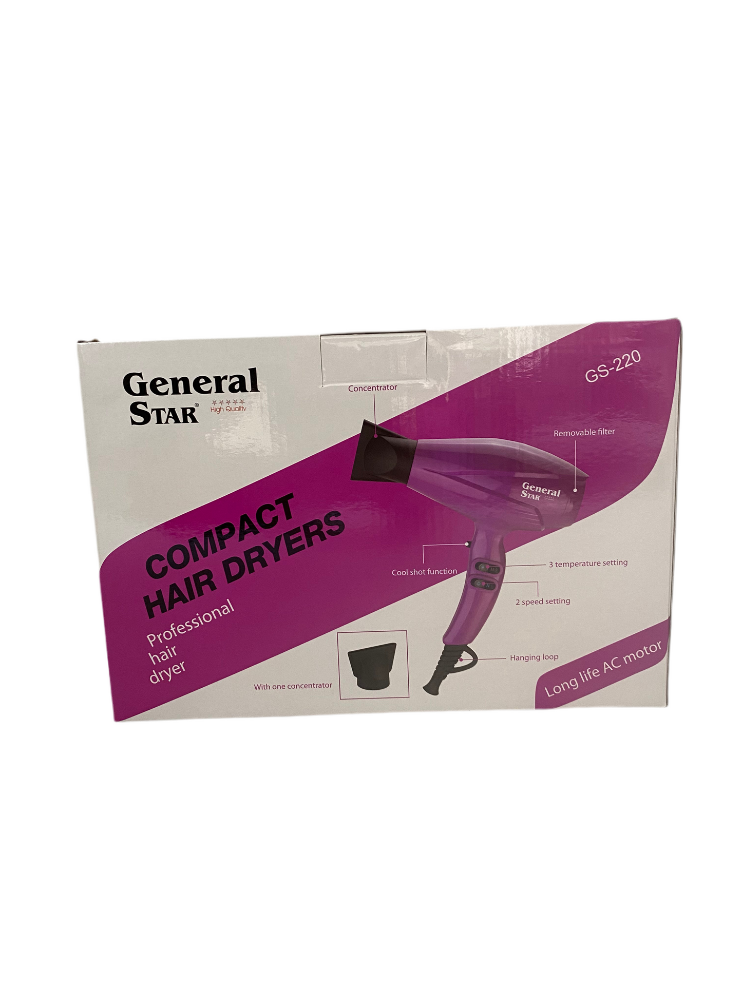 General Star, Compact Hair Dryer