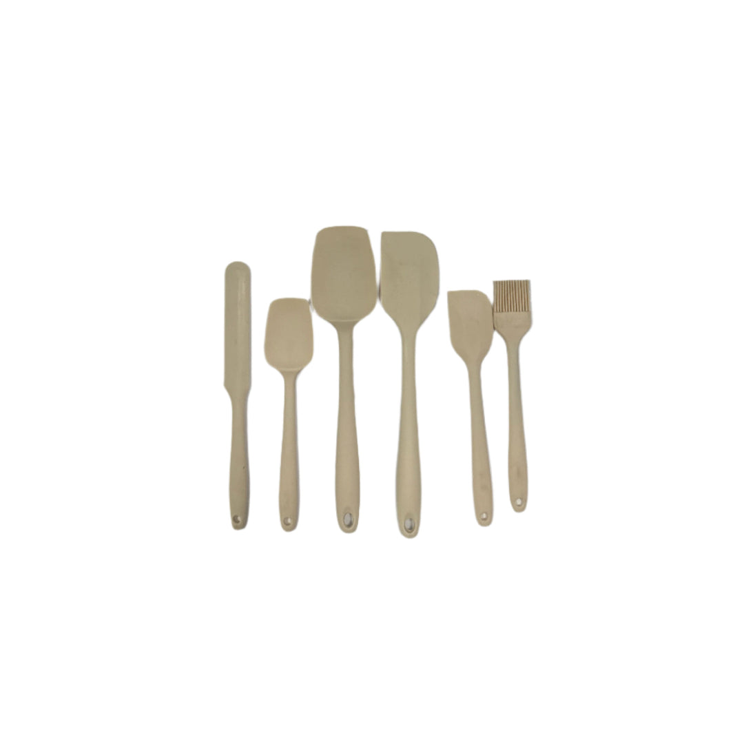 Set of 6 silicone utensils