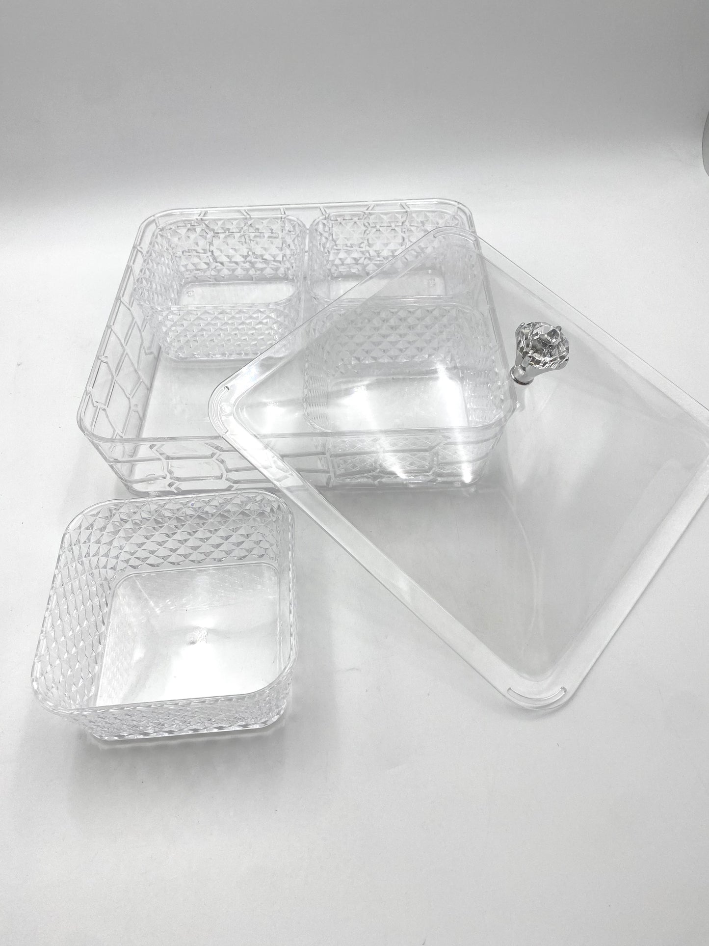 Multi-Function Square Transparent Acrylic Candy Box