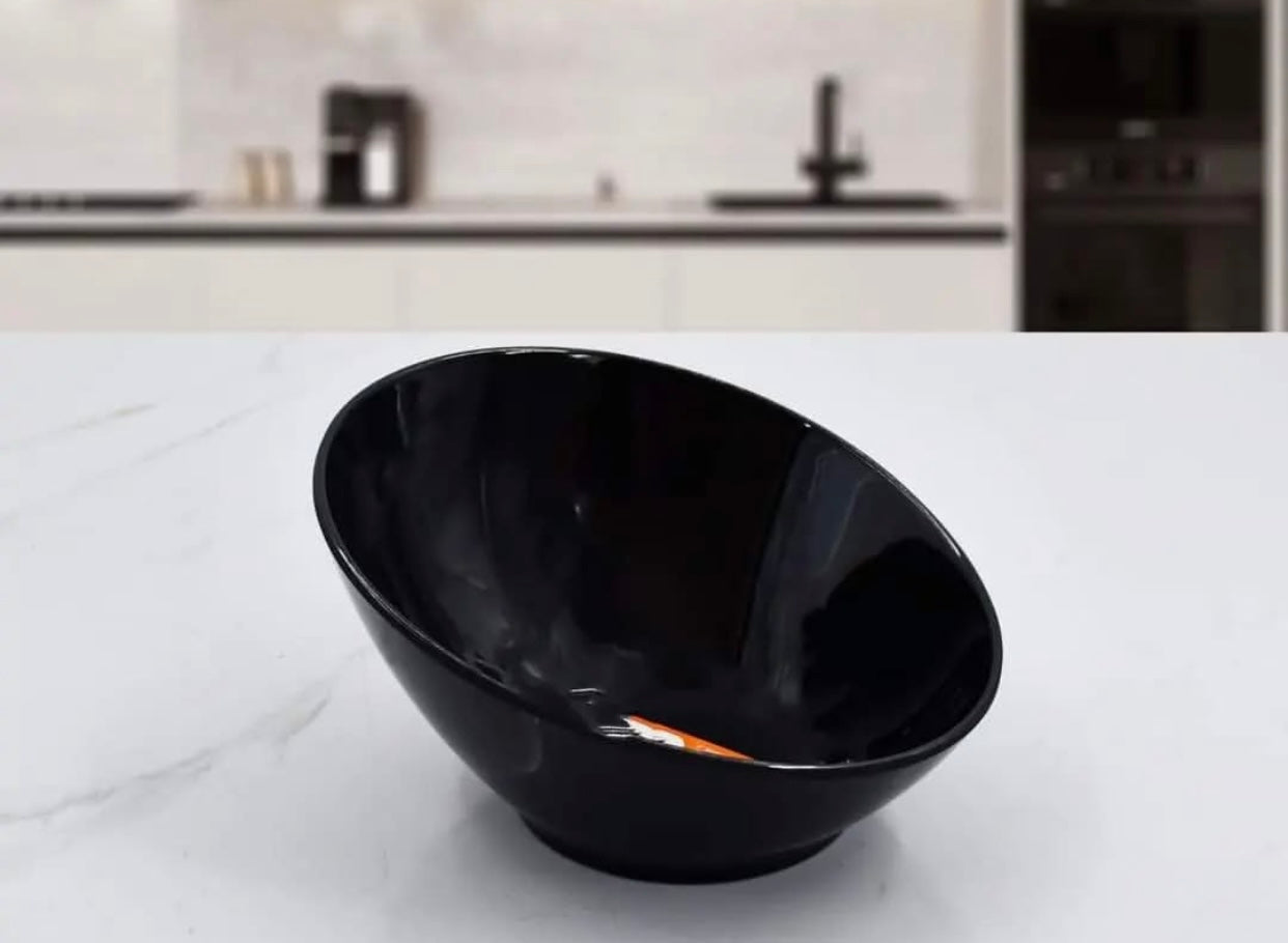 8 Inch Slanted Round Bowl