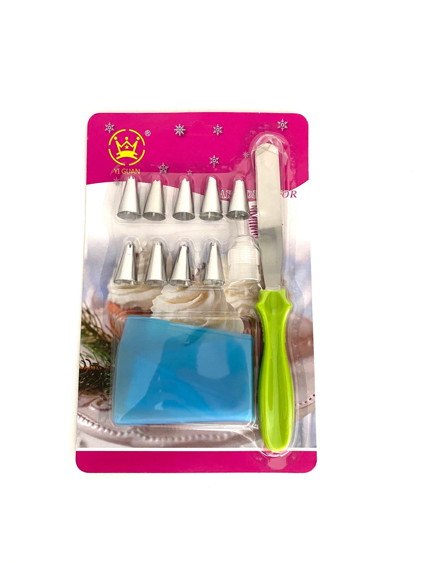 Cake Decorating Piping Set ,14 Pcs