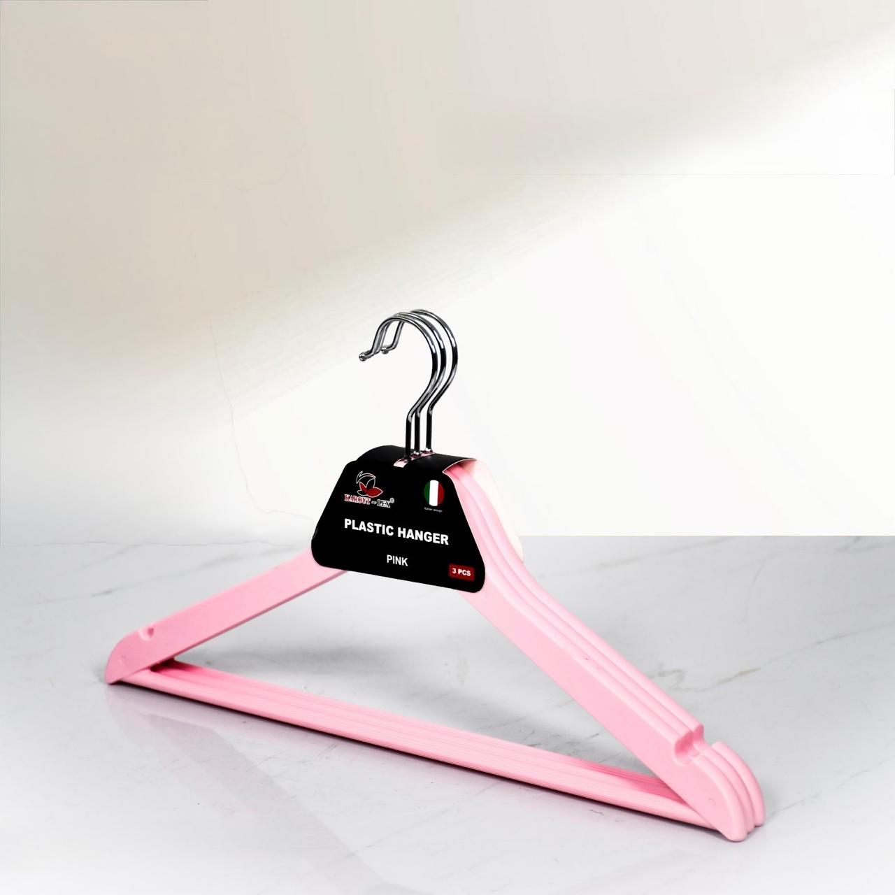 3 Pcs Plastic Hanger Set