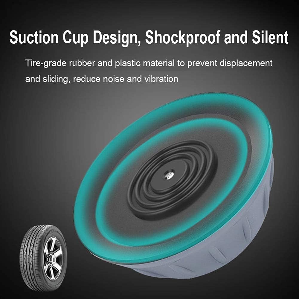4 Pcs Shock Noise Cancelling Washing Machine Support / Washer and Dryer Anti-Vibration Pads / Slip Anti Vibration and Noise Reducing Rubber Washing Machine Feet Pads