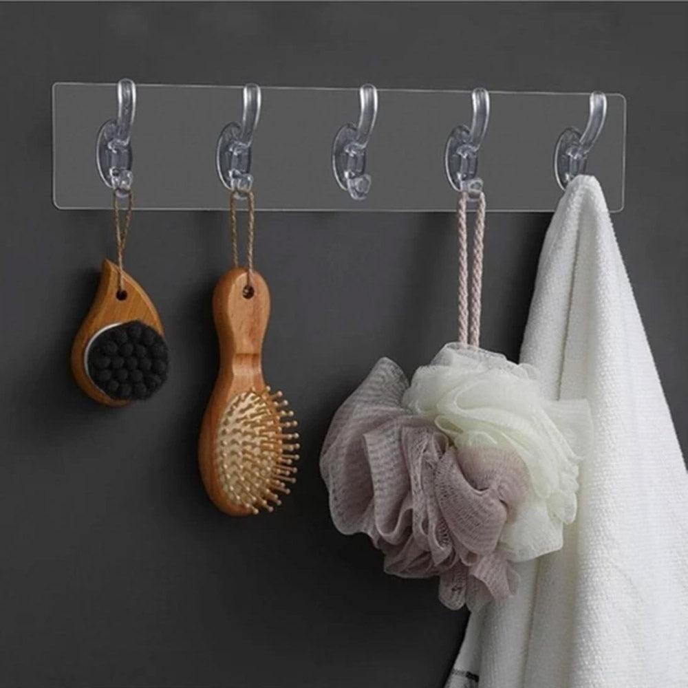 Transparent Silicone Sticky 6 Hanger