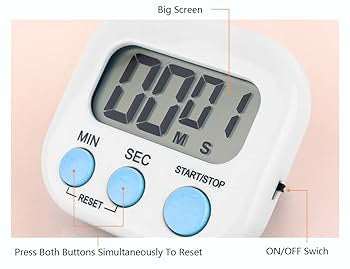 Large Screen Count & Countdown Digital Electronic Timer,