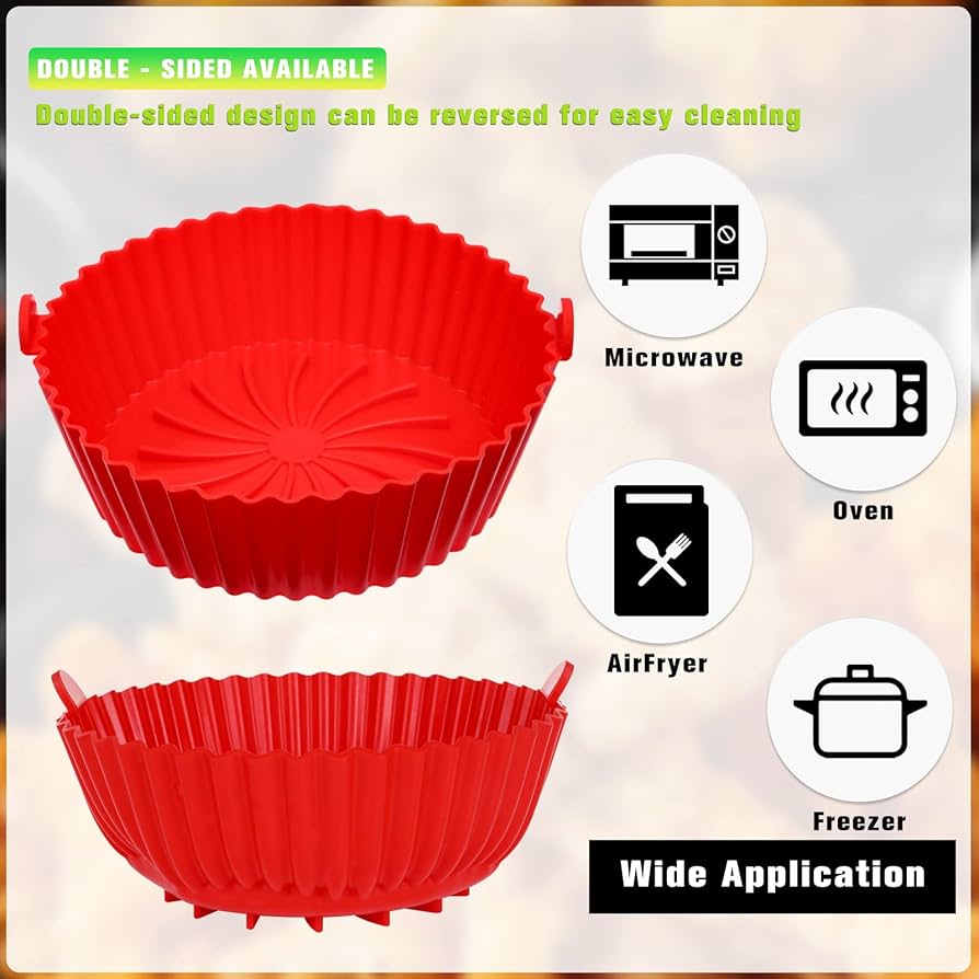 Air Fryer Silicone Baking Tray