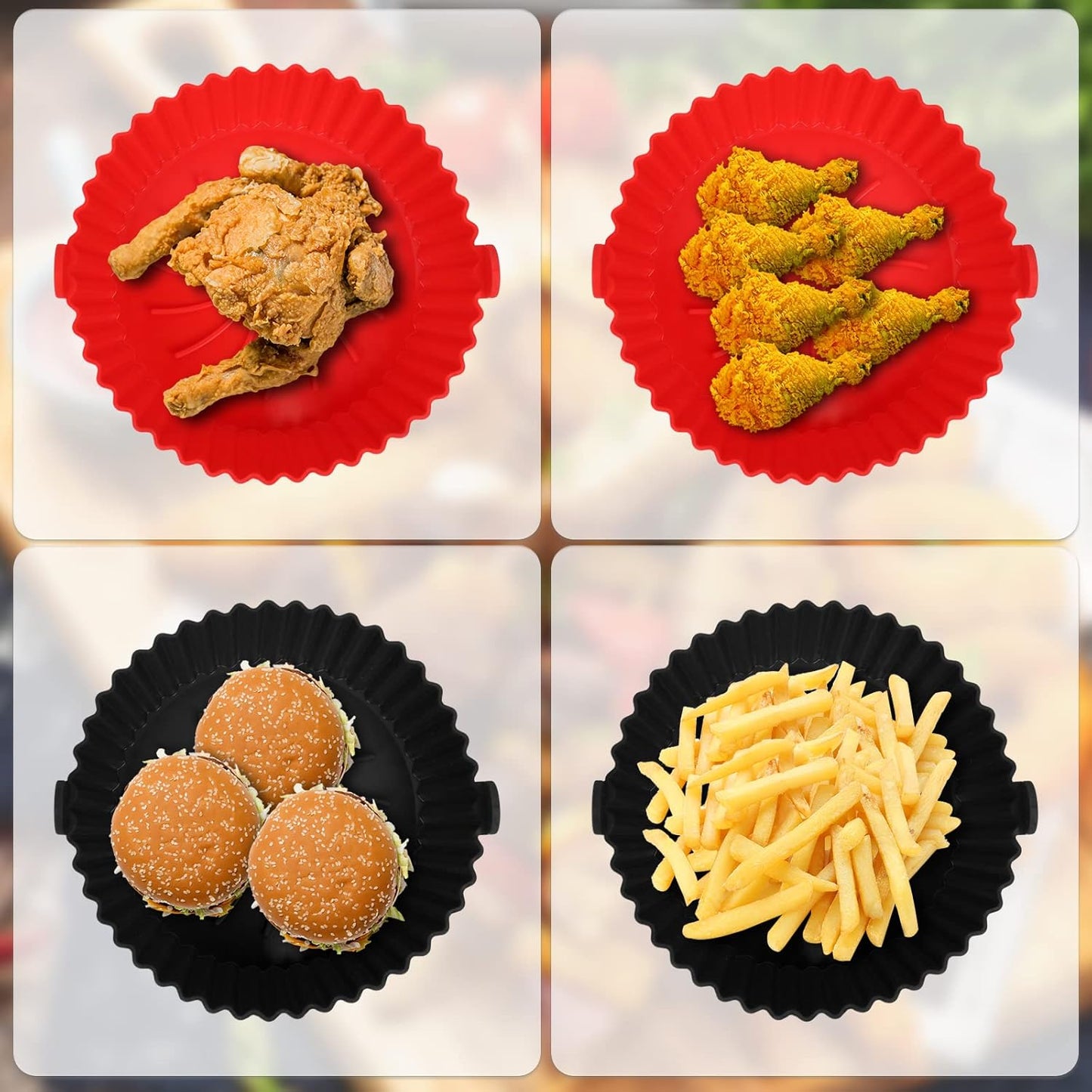 Air Fryer Silicone Baking Tray