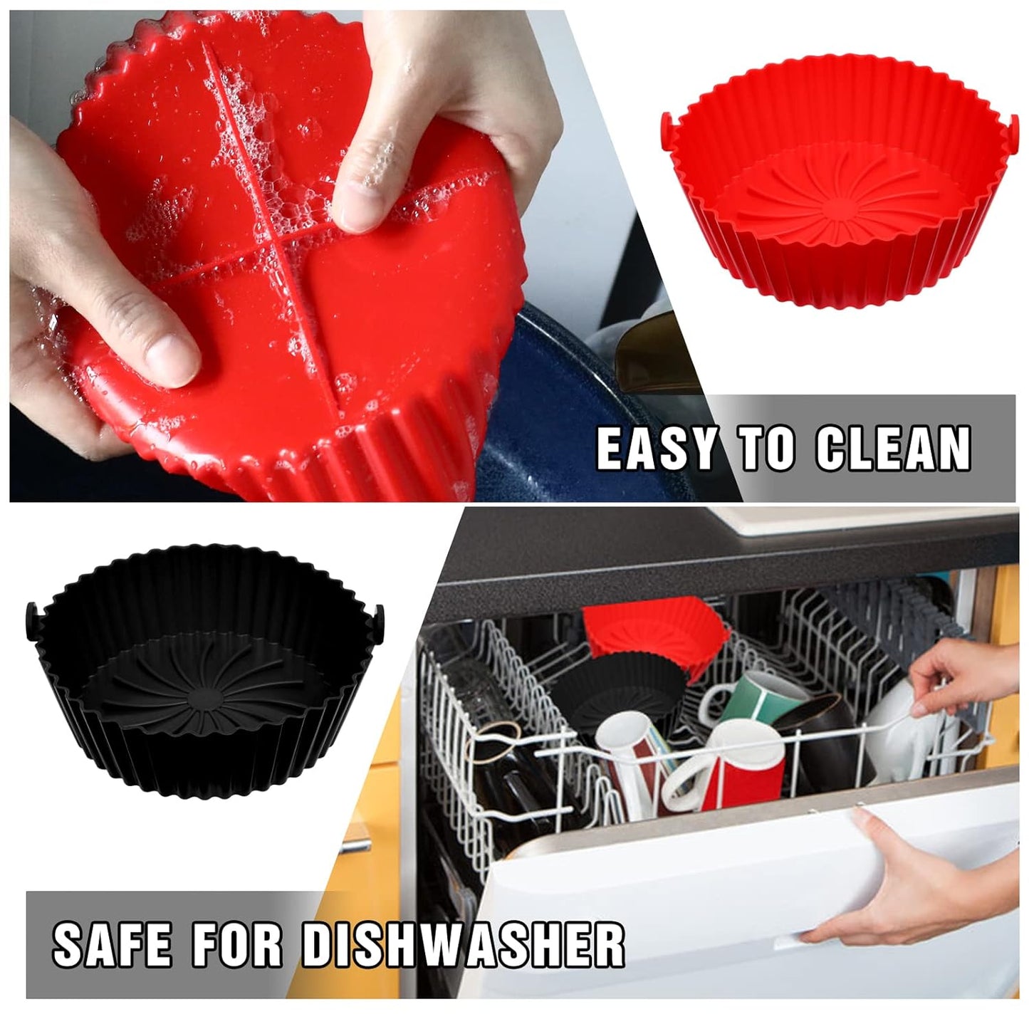 Air Fryer Silicone Baking Tray