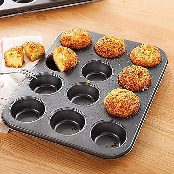 Non-Stick Carbon Steel Muffin Pans