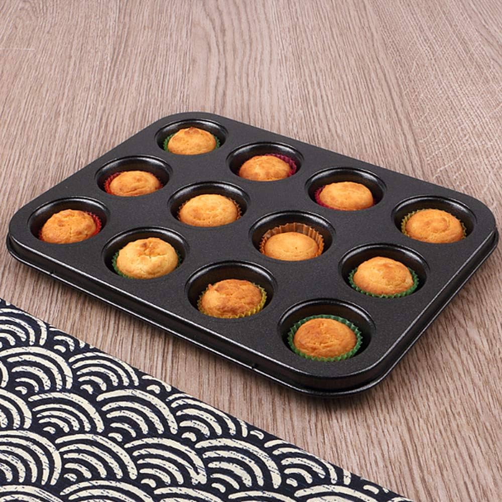 Non-Stick Carbon Steel Muffin Pans