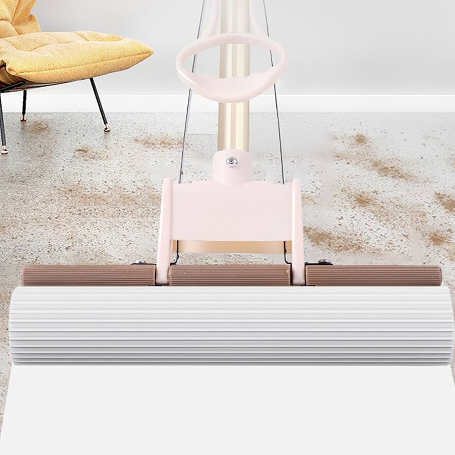 Water Absorbent Squeeze Mop with Long Handle for Floor Tile