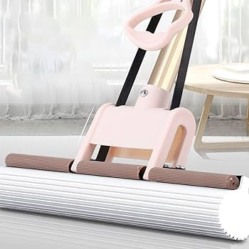 Water Absorbent Squeeze Mop with Long Handle for Floor Tile