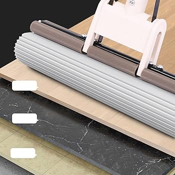 Water Absorbent Squeeze Mop with Long Handle for Floor Tile
