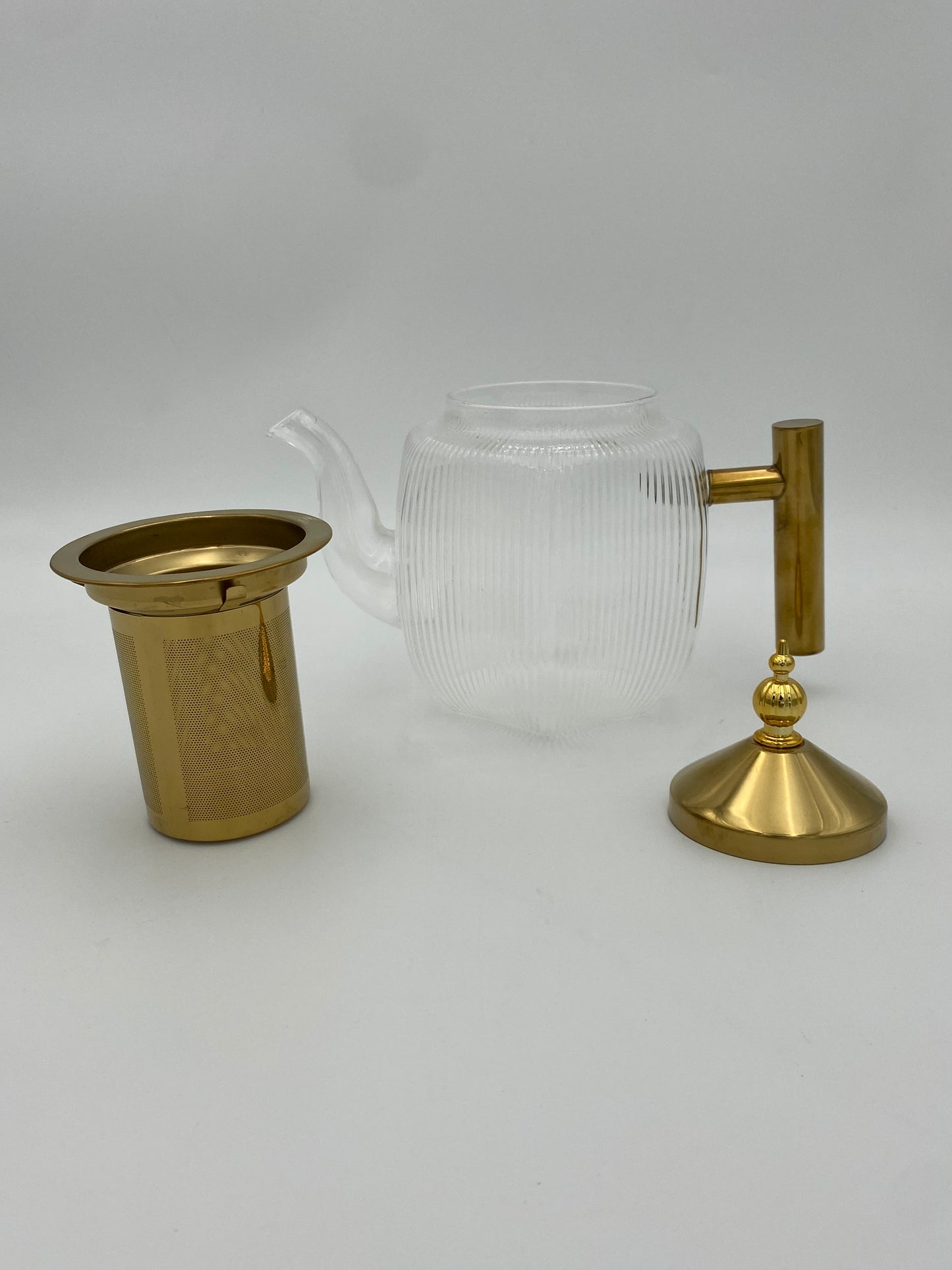 Glass tea pot