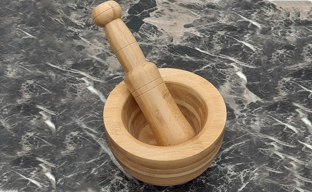 Phoenix,Bamboo Garlic Pestle
