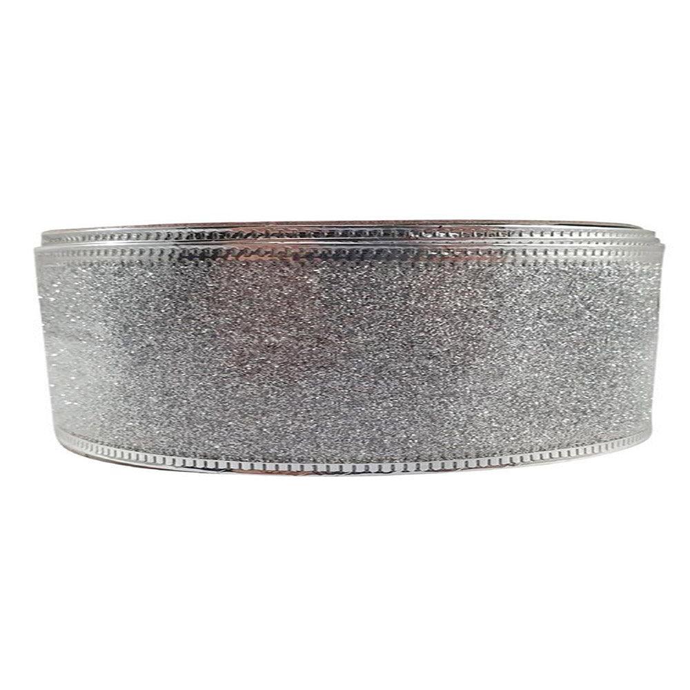 Christmas Glitter Ribbon 2.5 Cm