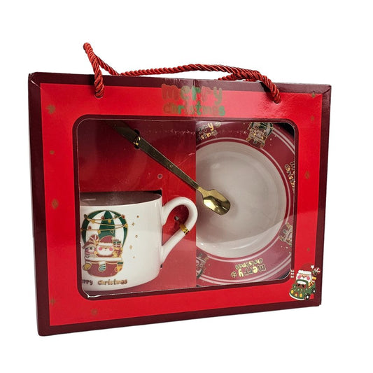 Christmas Mug Gift Set Of 3 Pcs