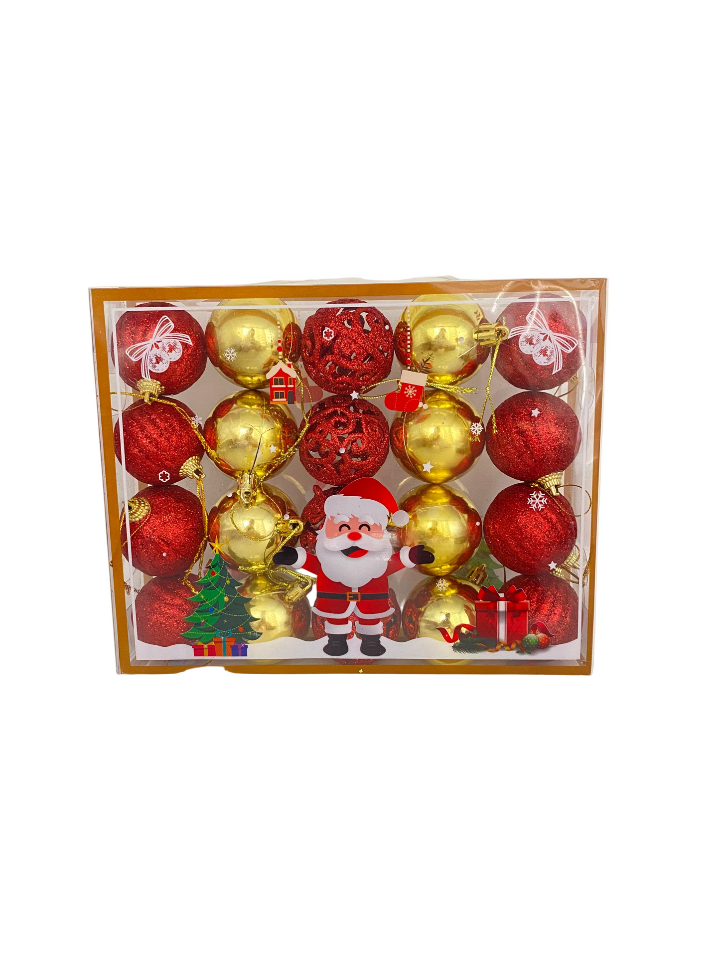 Christmas Balls Tree Decoration Set
