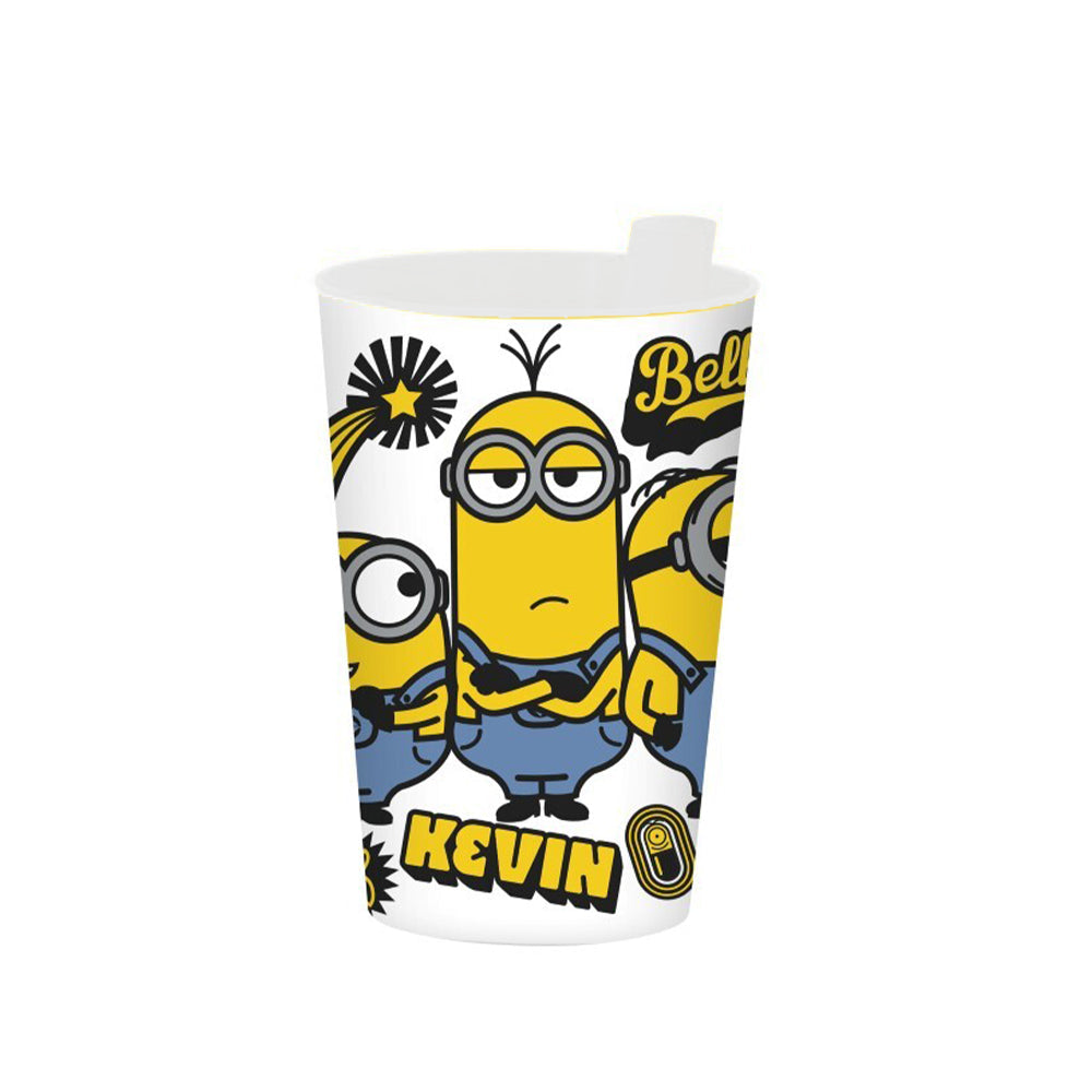 Herevin Licensed PP Tumbler With Straw -Minions - Kevin & Friend