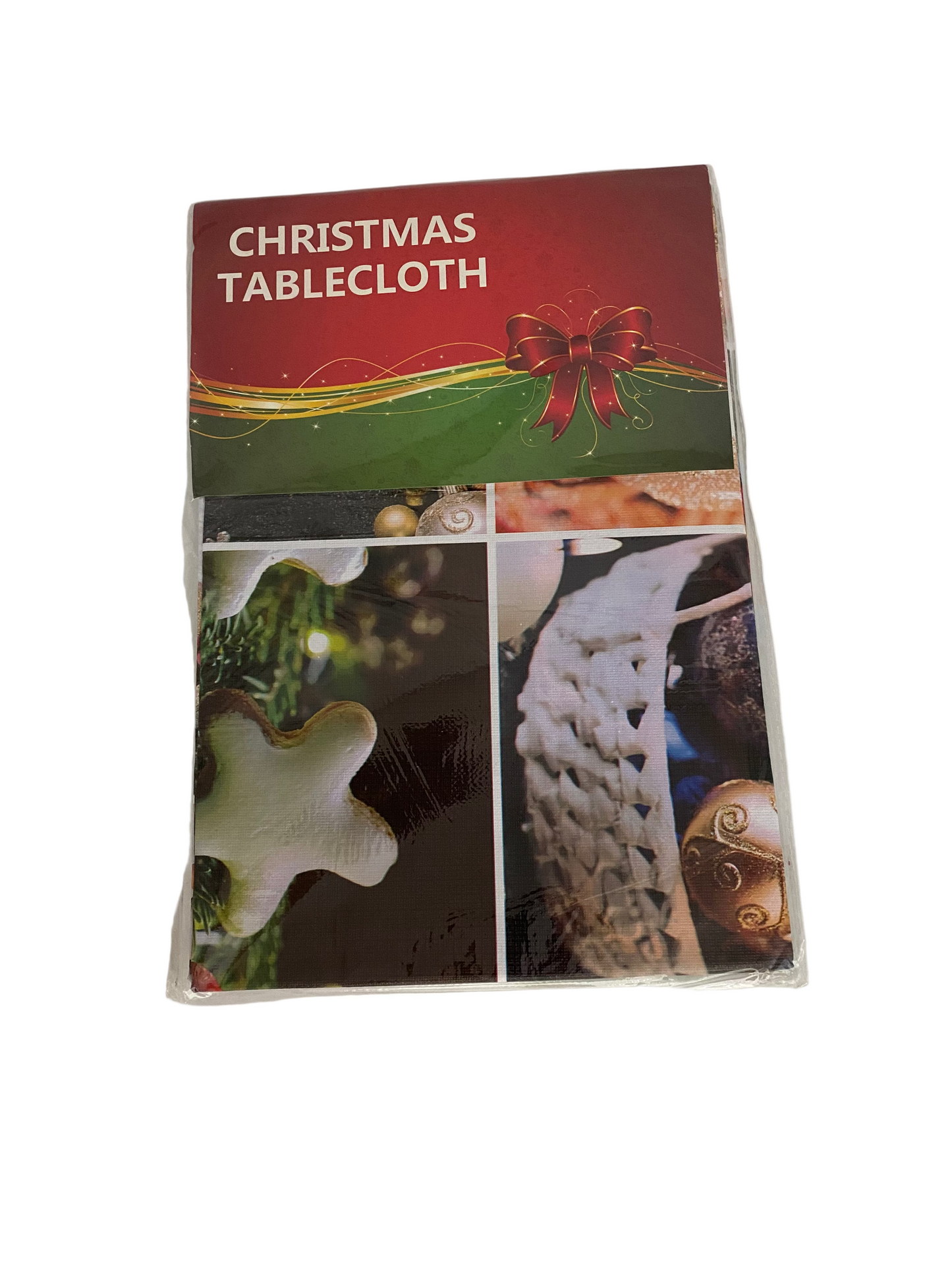 Christmas PVC Tablecloth 137X183 Cm