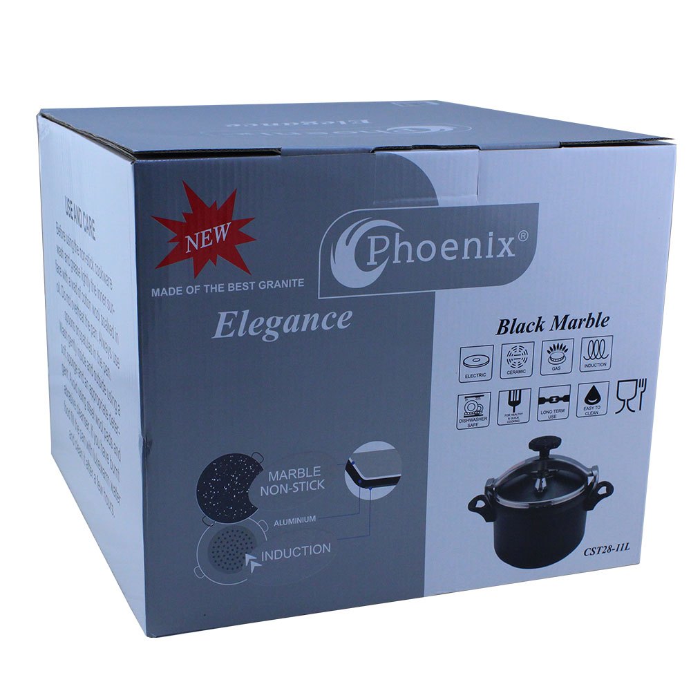Phoenix, 11 L Professional Granite Pressure Cookware, "Presto"