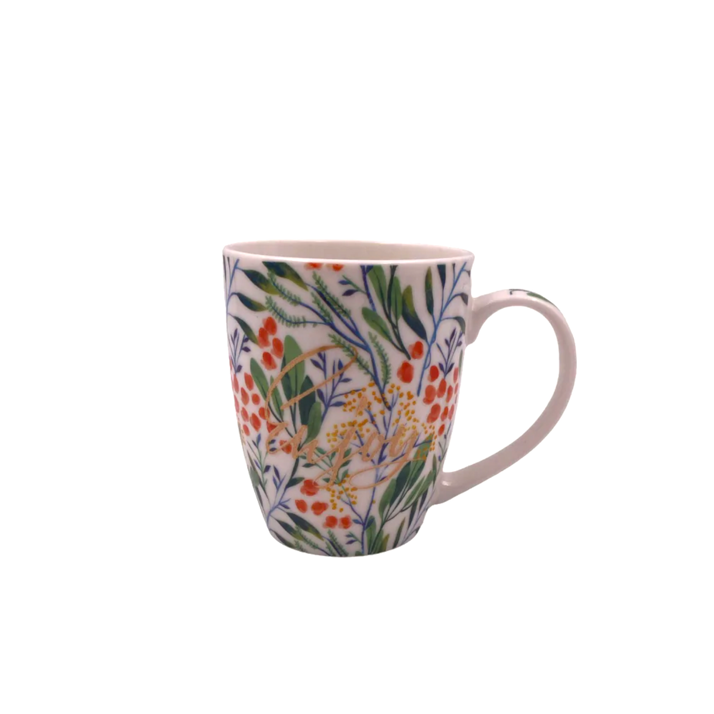 Floral Porcelain Mug