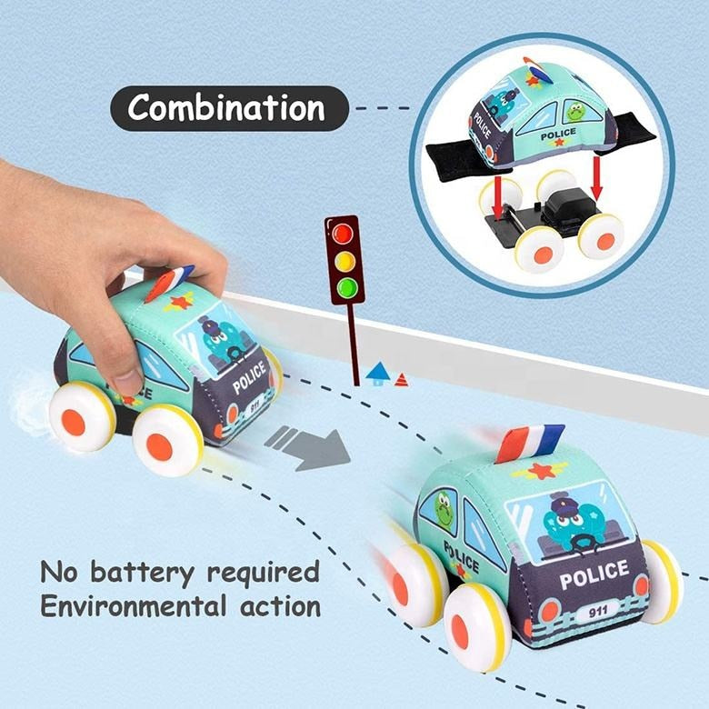 Cloth Vehicle Mat Toy Set