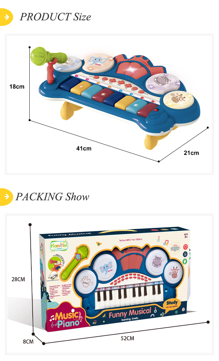 Kanisi, Piano With Microphone Toy