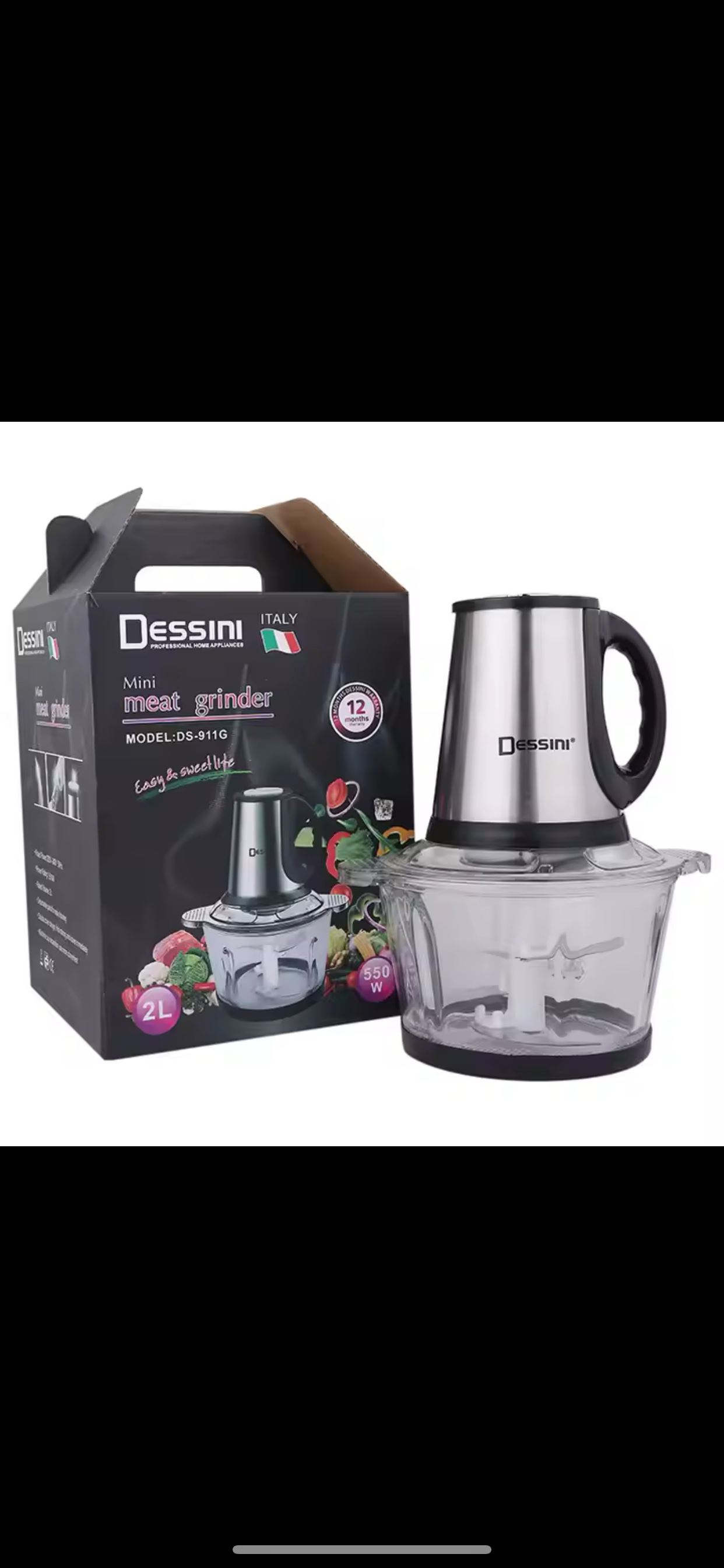 Dessini, Mini meat grinder