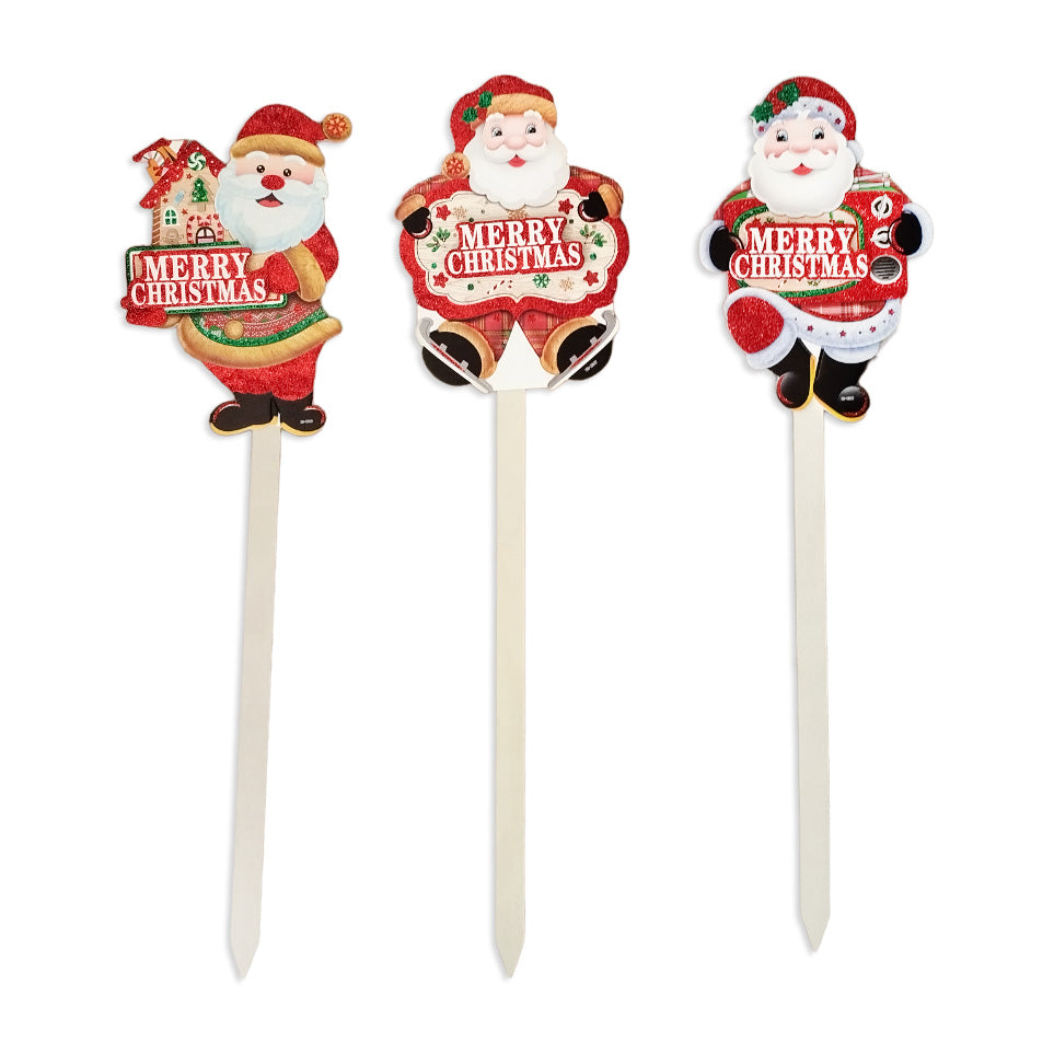 Santa Clause Stick Decoration , 74 cm