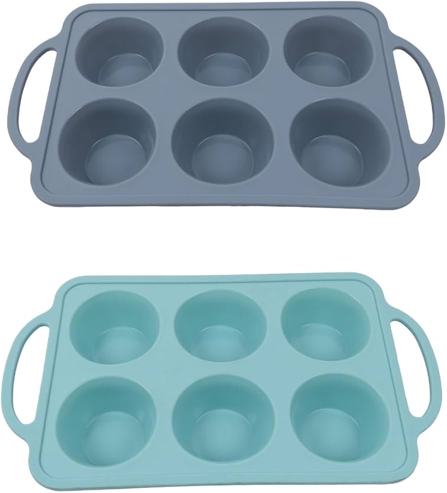 Cookstyle, 6 cup Silicone Muffin Mold