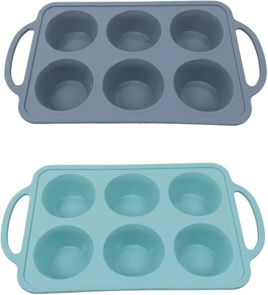 Cookstyle, 6 cup Silicone Muffin Mold