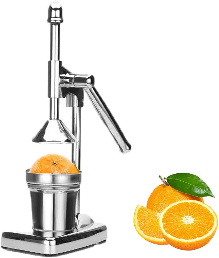 Stainless steel press juicer