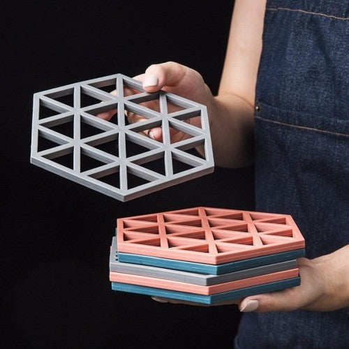 4 pcs Silicone Coasters