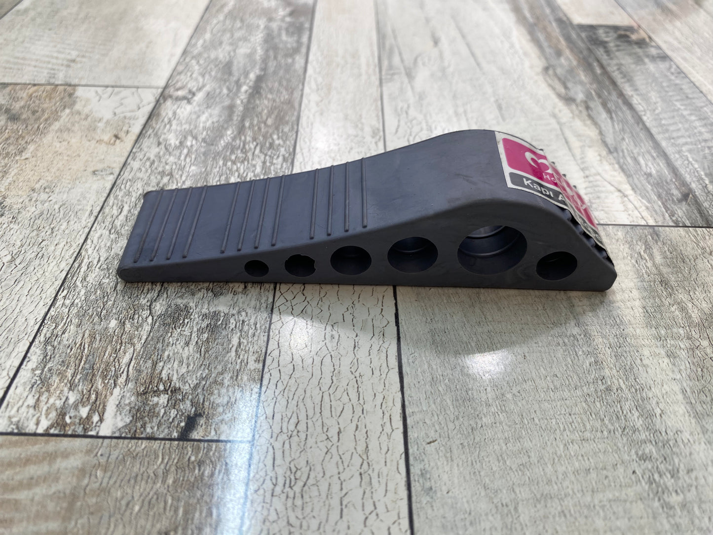 Grey Silicone Door Stopper