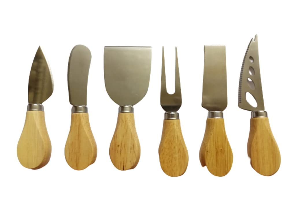 6 pcs Butter & cheese knife set