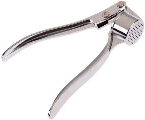 Stainless steel garlic press
