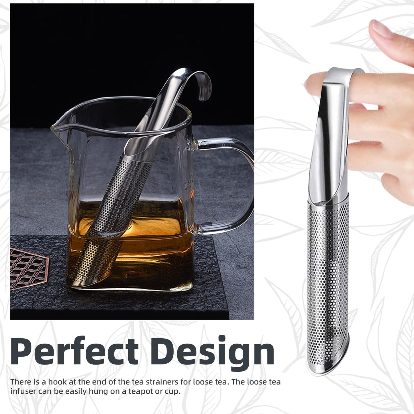 Stainless steel tea infuser