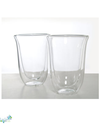 Double glass cup