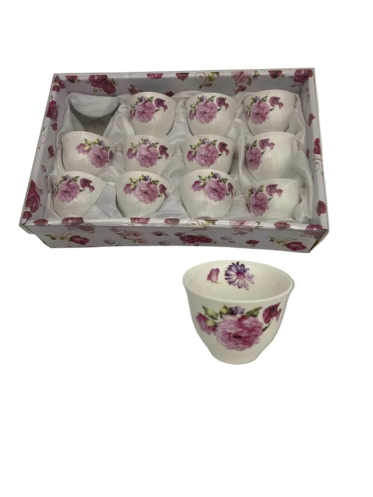 12 Pcs Arabic Coffee Cups Set