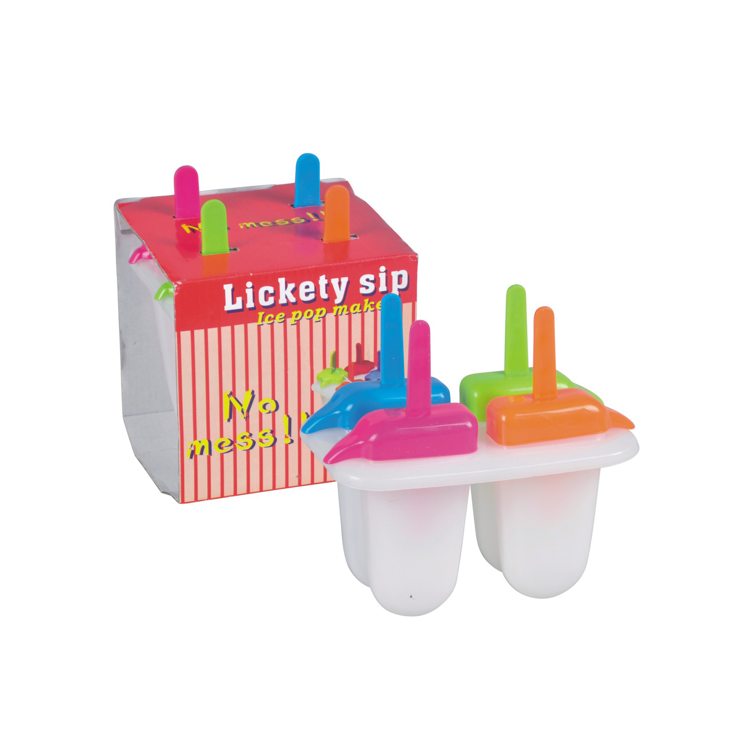 4 pcs Ice - Lolly Makers
