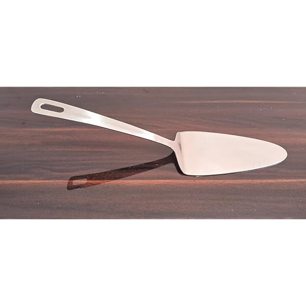 Stainless steel cake server