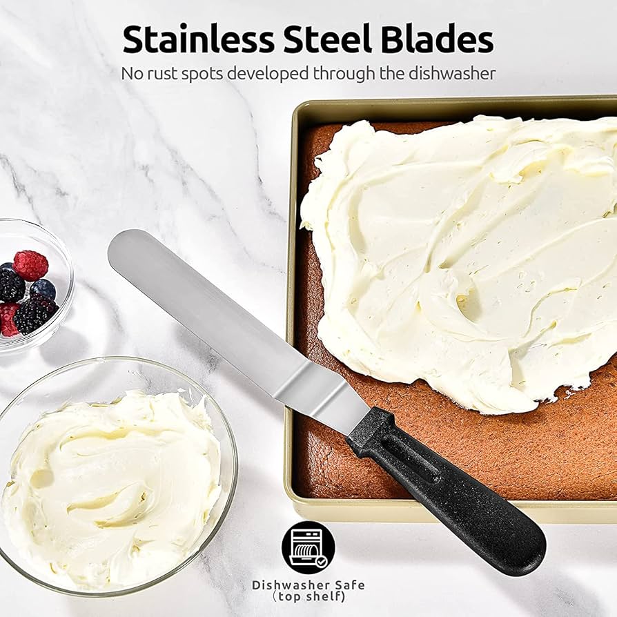 6 inch stainless steel cake spatula